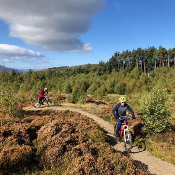 Nice view of comrie and our team