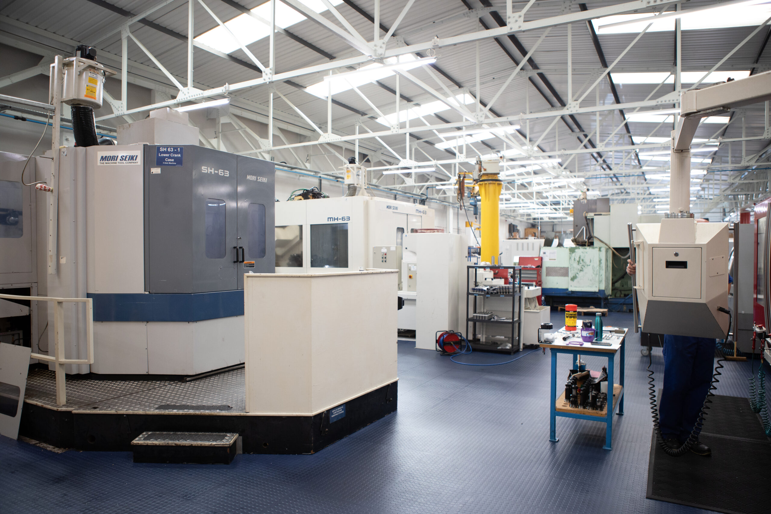 The Mori Seiki machines at Quest