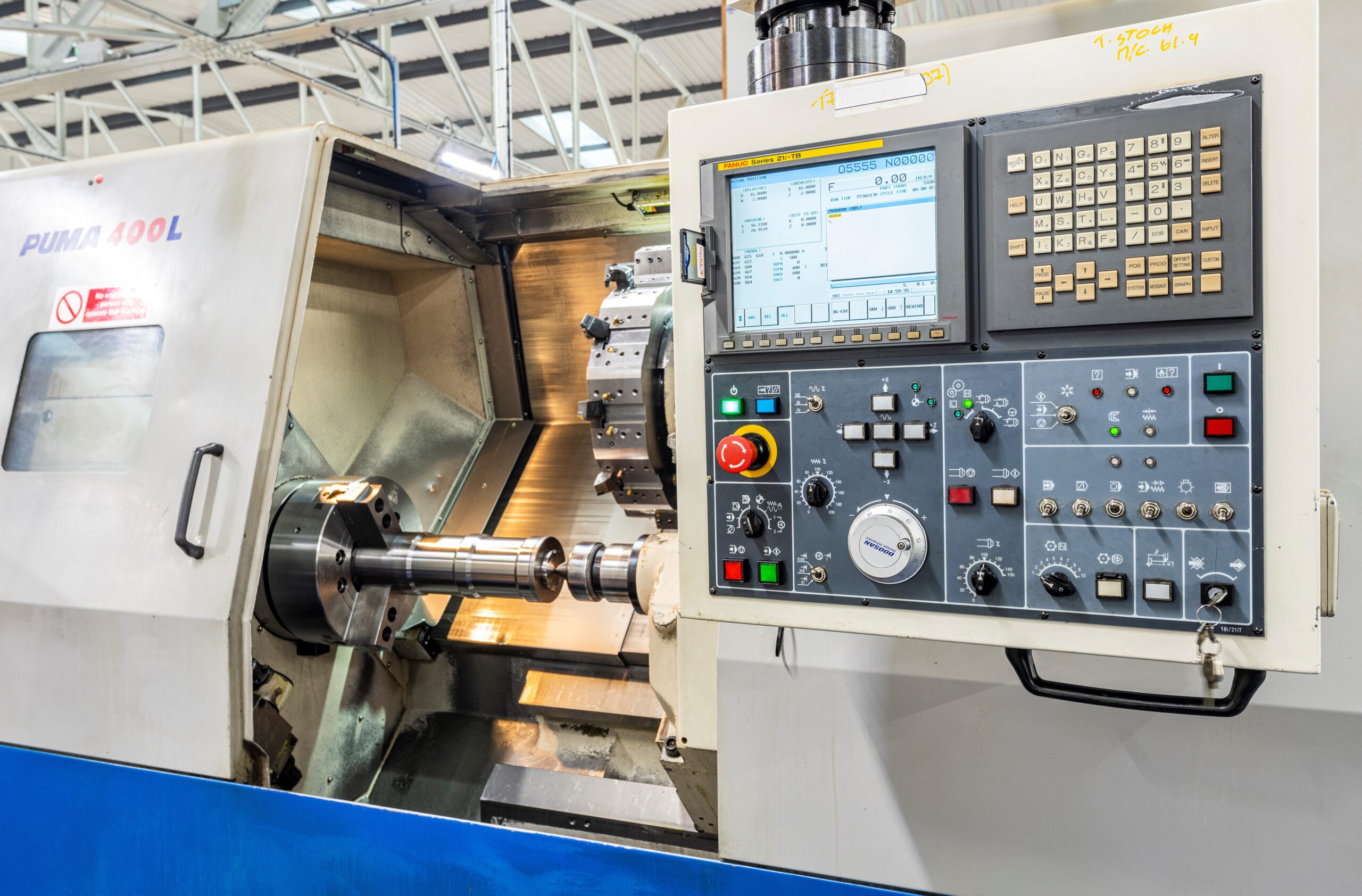 Looking at the Doosan Puma 400L